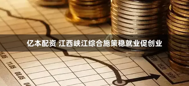 亿本配资 江西峡江综合施策稳就业促创业