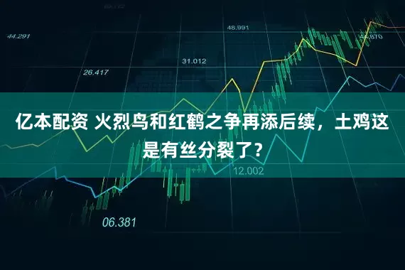 亿本配资 火烈鸟和红鹤之争再添后续，土鸡这是有丝分裂了？